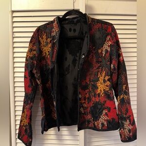 Vintage Floral Patterned Jacket